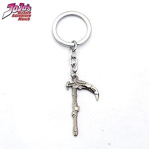 Jojo's Bizarre Adventure Keychain Scythe Death Thirteen