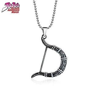 JoJo's Bizarre Adventure Necklace Bow (Silver)