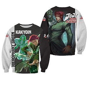 JoJo's Bizarre Adventure - Kakyoin Hierophant Green Sweater, Ugly Christmas New Design V1