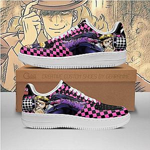 JJBA Anime Shoes - Robert E. O. Speedwagon Air Force Sneakers Fan Gift Idea PT06