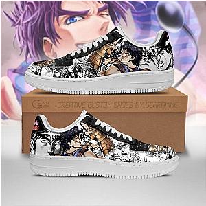 Jonathan Joestar Air Force Sneakers Manga Style JoJo's Anime Shoes Fan Gift PT06