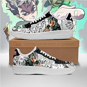 JoJo's Bizarre Adventure Anime Shoes - Koichi Hirose Air Force Sneakers Fan Gift Idea PT06