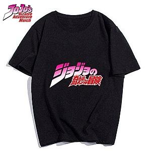 Jojo's Bizarre Adventure Shirt JJBA Logo (Japanese)