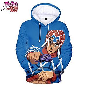 JoJo's Bizarre Adventure Hoodie Guido Mista Pose