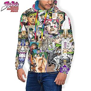 JoJo's Bizarre Adventure Hoodie Rohan Kishibe