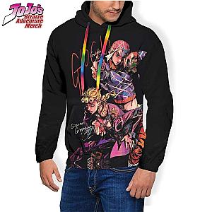 JoJo's Bizarre Adventure Hoodie Giorno and Mista Pose