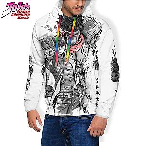 JoJo's Bizarre Adventure Hoodie Jotaro x Star Platinum