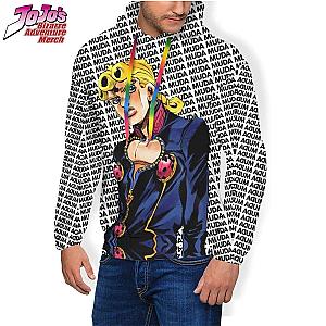 JoJo's Bizarre Adventure Hoodie Giorno Giovanna Muda Muda