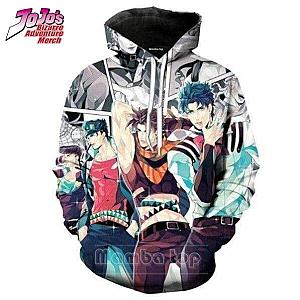 Jojo's Bizarre Adventure Hoodie Jojo Family