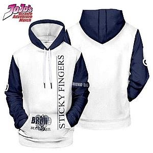 Jojo's Bizarre Adventure Hoodie Sticky Fingers