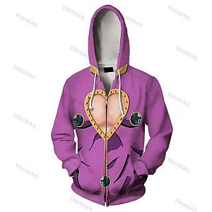 Jojo's Bizarre Adventure Jacket Giorno Giovanna