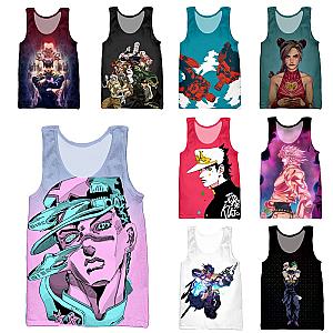 JJBA Tank Top Men /Women 3D Print