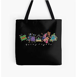 Iconic Moments Young Royals (dark background) All Over Print Tote Bag