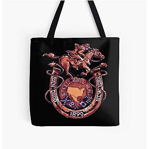 Steel Sphere Race  All Over Print Tote Bag