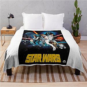 Cover Comic StarWars Episode IV 1977 Best Trend Throw Blanket