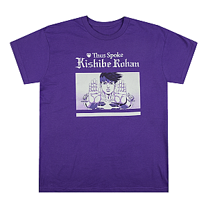 Kishibe Rohan Millionaire Village Purple Graphic Tee AK2311