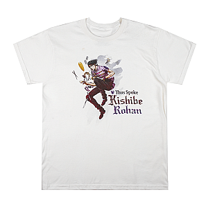 Kishibe Rohan White Graphic Tee AK2311