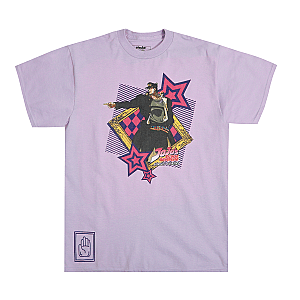 Jotaro Kujo Stars Lavender Graphic Tee AK2311