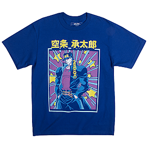 JJBA Jotaro Blue Graphic Tee AK2311