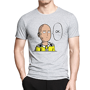 One Punch Man Merch - OK One Punch Hero Unisex Graphic Tee