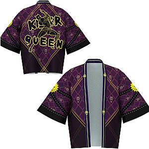 JOJO JoJo's Bizarre Adventure Cosplay Killer Queen Weaving Cloak