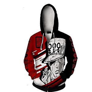 Jojo Bizarre Adventure Hoodie Sweatshirt - Guido Mista JJBA Jacket