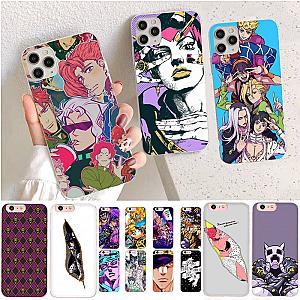 JoJo Bizarre Adventure Phone Case - Colorful Printed Anime Case For Iphone