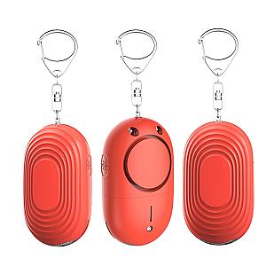 Self Defense Alarm Keychain – LED flashlight Alarm System