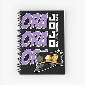 ora ora ora Spiral Notebook