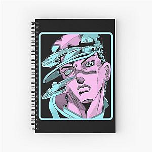 Powerful stand user Spiral Notebook