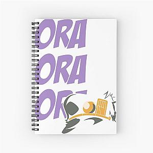 Ora Ora Ora - CreativeThreads T-Shirt Designs Spiral Notebook