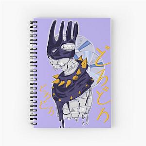 White Snake (transparent backdrop alt) -Jojo Stone Ocean Spiral Notebook THAO123