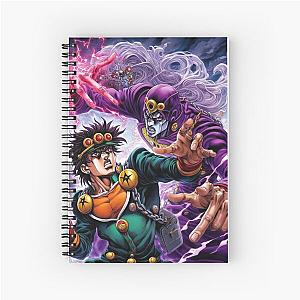 The Timeless Handshake: Jojo's Bizarre Journey Spiral Notebook