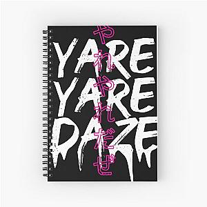 Yare Yare Daze Spiral Notebook