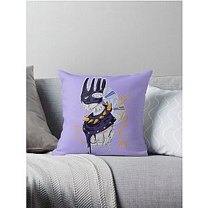 White Snake (transparent backdrop alt) -Jojo Stone Ocean Throw Pillow