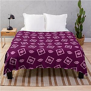 Bizarre Kiss Symbol Throw Blanket