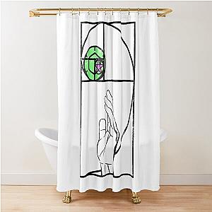 Bizarre Run  Shower Curtain