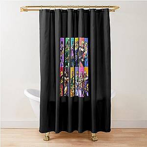 jojo's and villians Shower Curtain