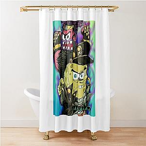 Spongebob Jojo Shower Curtain