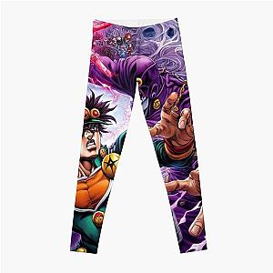 The Timeless Handshake: Jojo's Bizarre Journey Leggings