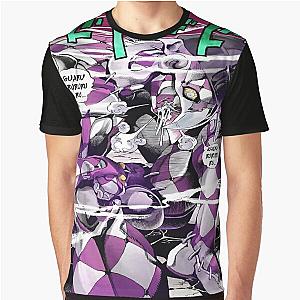 Jojo's Purple Stand haze Part5 Giorno Graphic T-Shirt