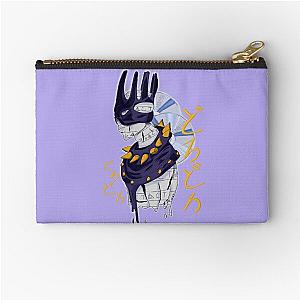 White Snake (transparent backdrop alt) -Jojo Stone Ocean Zipper Pouch