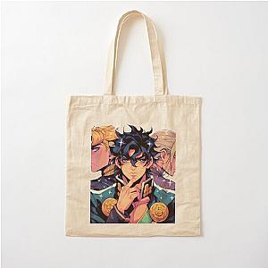 Stellar Adventures: Jojo's Unreal Journey Cotton Tote Bag