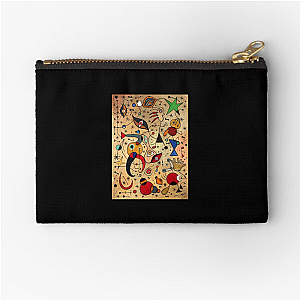 Joan Miró Spanish Modern Art Joan Miró Zipper Pouches