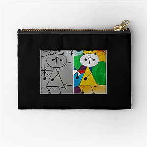 Joan Miró Vibrant Visions Joan Miró Zipper Pouches