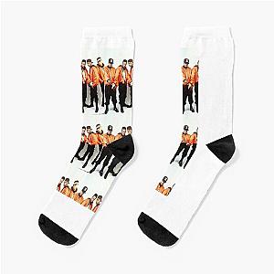  Jodeci Chiffon Top Socks