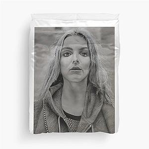 Jodie Comer Portrait Duvet Cover