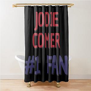 Jodie Comer Fan Shower Curtain