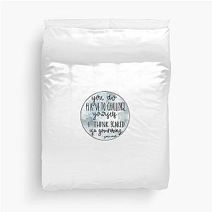 Jodie Comer Challenge Duvet Cover