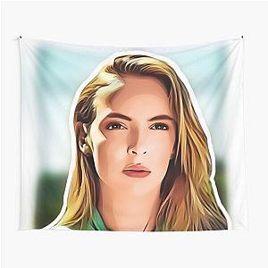 Villanelle Killing Eve Season 1 Tuscany Italy Jodie Comer Tapestry